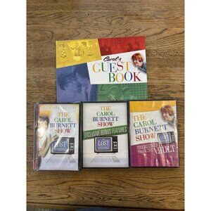 Carol Burnett Show Collector's Edition Set W/ Guest Book NEW Sealed